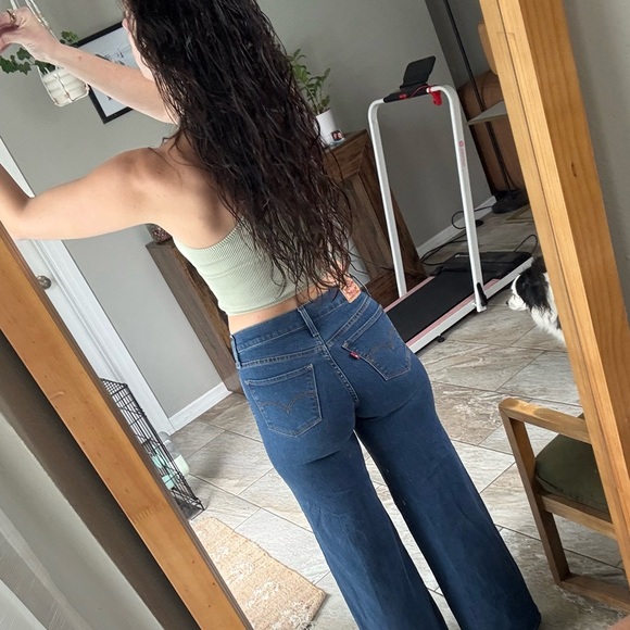 Levi’s Shaping Wide Leg Jeans 26 - Picture 3 of 7